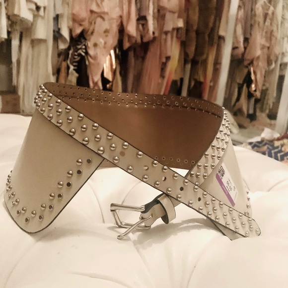 Off-white wide studied belt - Picture 2 of 2